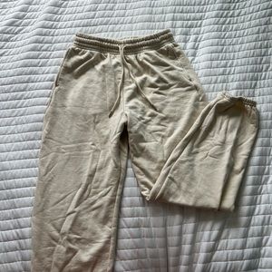 Girls sandy beige sweatpants